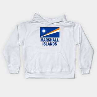 The Pride of the Marshall Islands - Flag Design Kids Hoodie